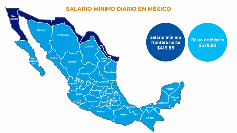 MAPA DEL SALARO MINIMO