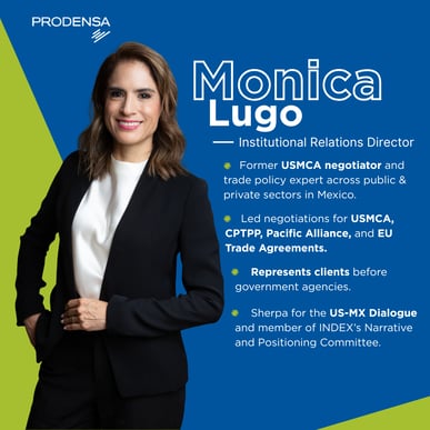 Monica Lugo mexico free trade agreement expert prodensa