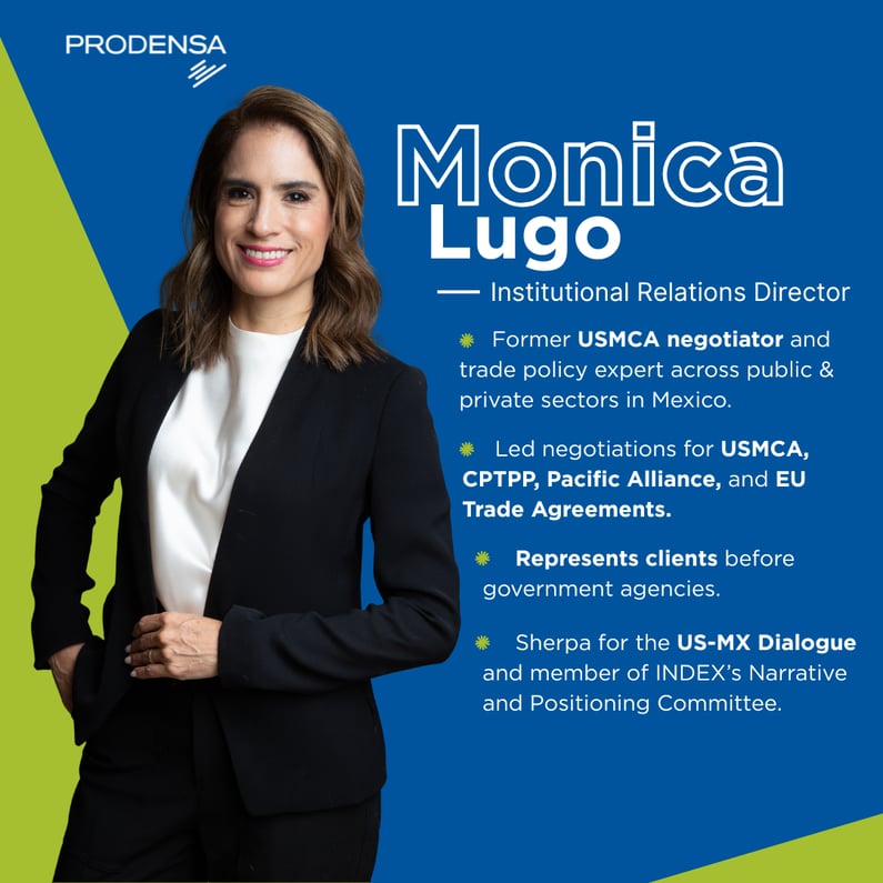 Monica Lugo mexico free trade agreement expert prodensa